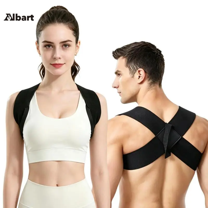 Shoulder Straps - Posture Support Straps for Men & Women – Elastic Back Support, Straight Back Support, Use at Home or in Office (S-XXL)