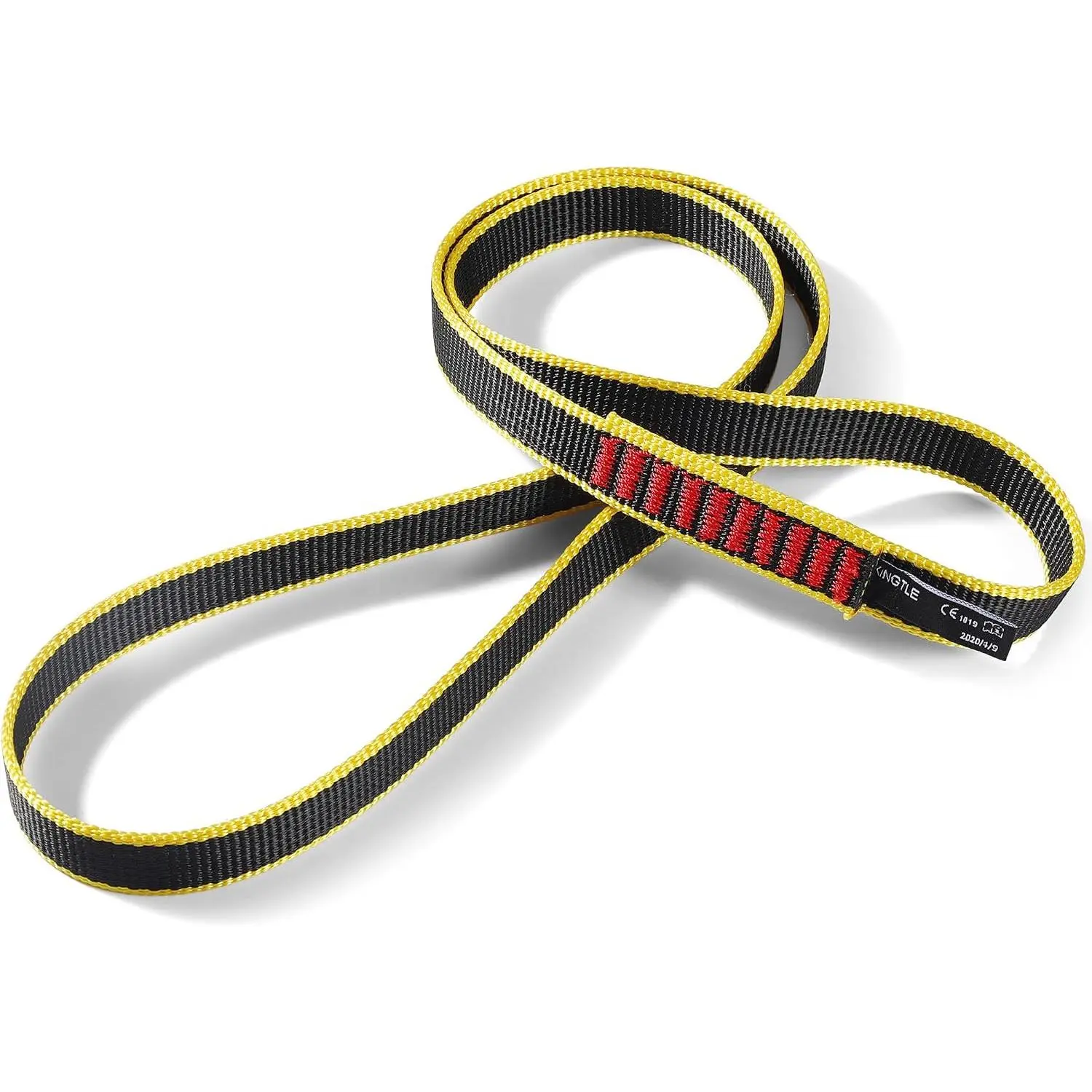20mm Nylon Climbing Sling Runner 22kN / 4950lbf CE UIAA Certified | Rock Climbing Webbing Straps for Outdoor Climbing, Rappelling, Swing, Mountaineering & Emergency Anchoring
