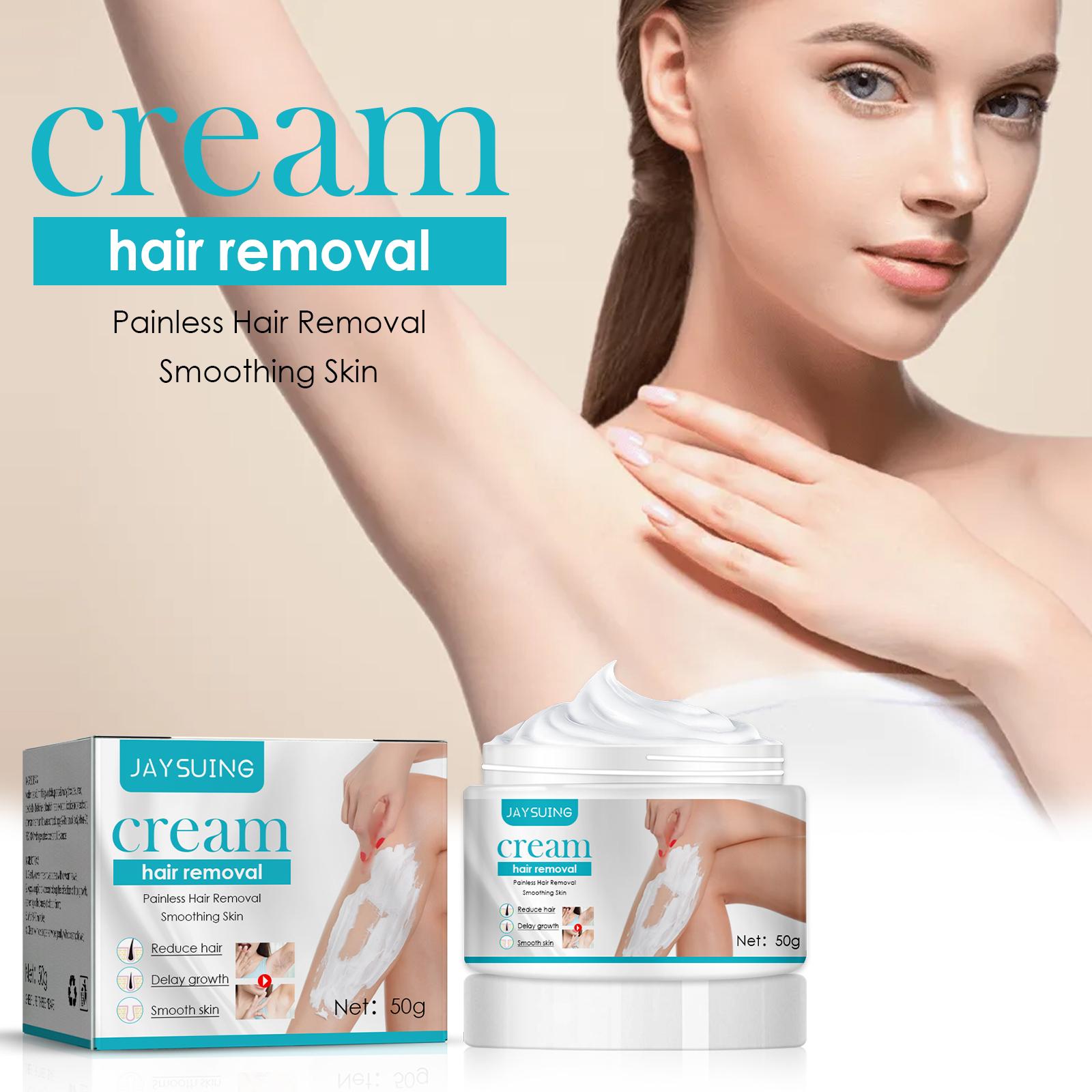 Jaysuing Hair Removal Cream, Full body Underarm, Hand And Foot Hair Quick Hair Removal Cream Gentle And Non-irritating