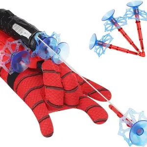 1/2PCS Glove Spider Web Shooter, Wrist Launch Toy, Fun Educational Toy for Children, Kids Party Role-Playing Gift