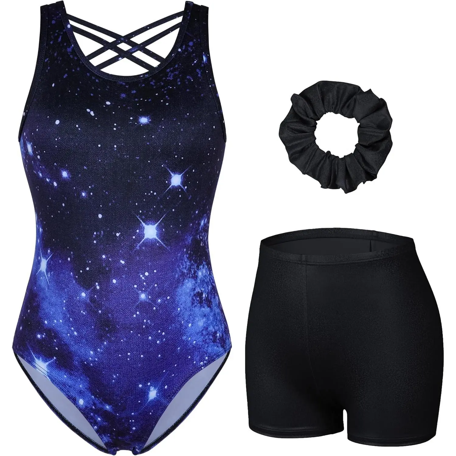 Girls Gymnastics Leotards Ballet Dance Outfits Activewear(Gift)