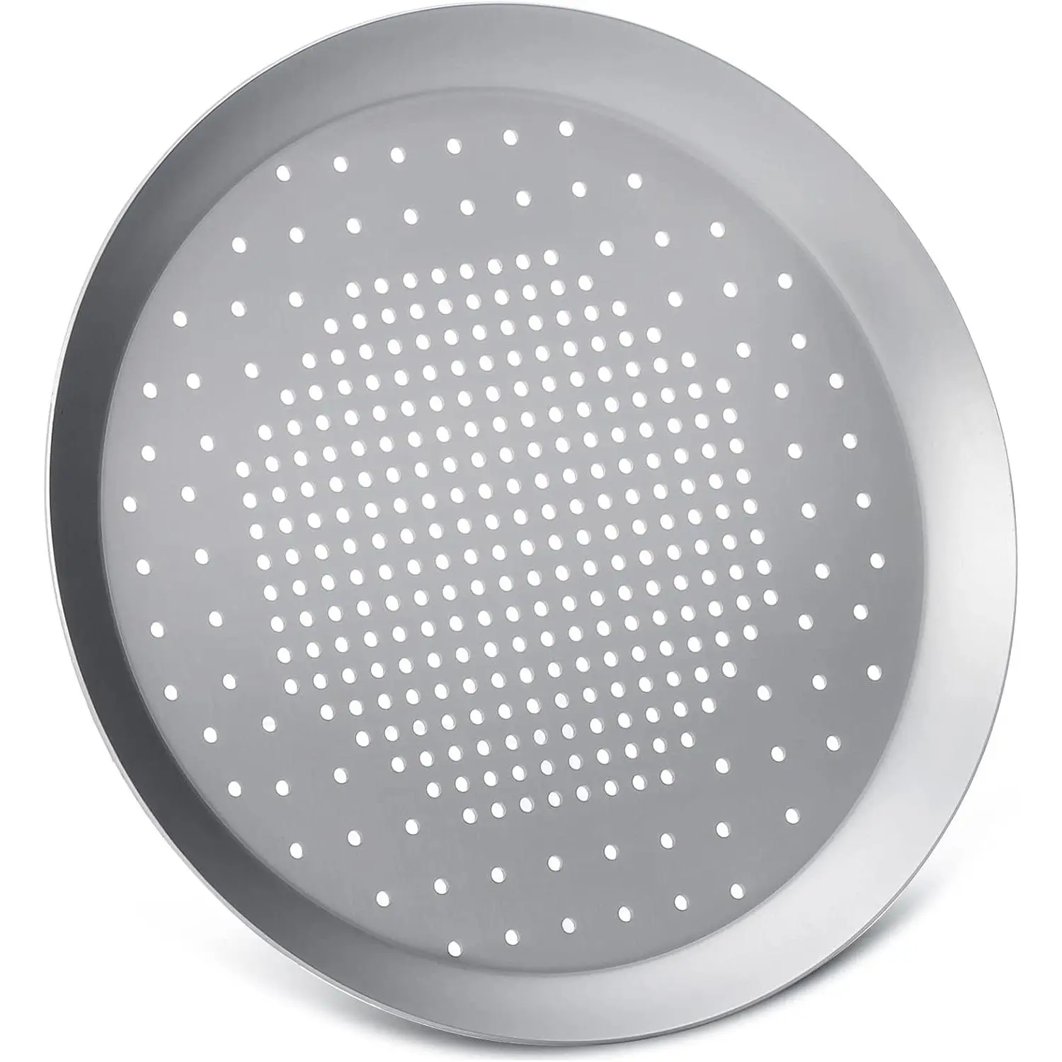 Pizza Pans with Holes, 8.5 Inch  Network Pizza Pan Heavy Duty  Alloy Round Pizza Tray Perforated Pizza Crisper Pan Pizza Baking Tray Bakeware for  Restaurant Kitchen Air Fryer