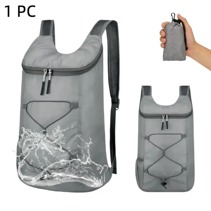 Lightweight Foldable Backpack, 20L Travel Daypack for Men Women, Hiking Camping Climbing, Outdoor Sports, Carry on Backpack, Travel Essentials Backpacks