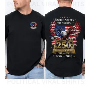United States 250 Year Anniversary shirt,Conserv front and back graphic,4th of July shirt, USA 250 t shirt, 250th Anniversary
