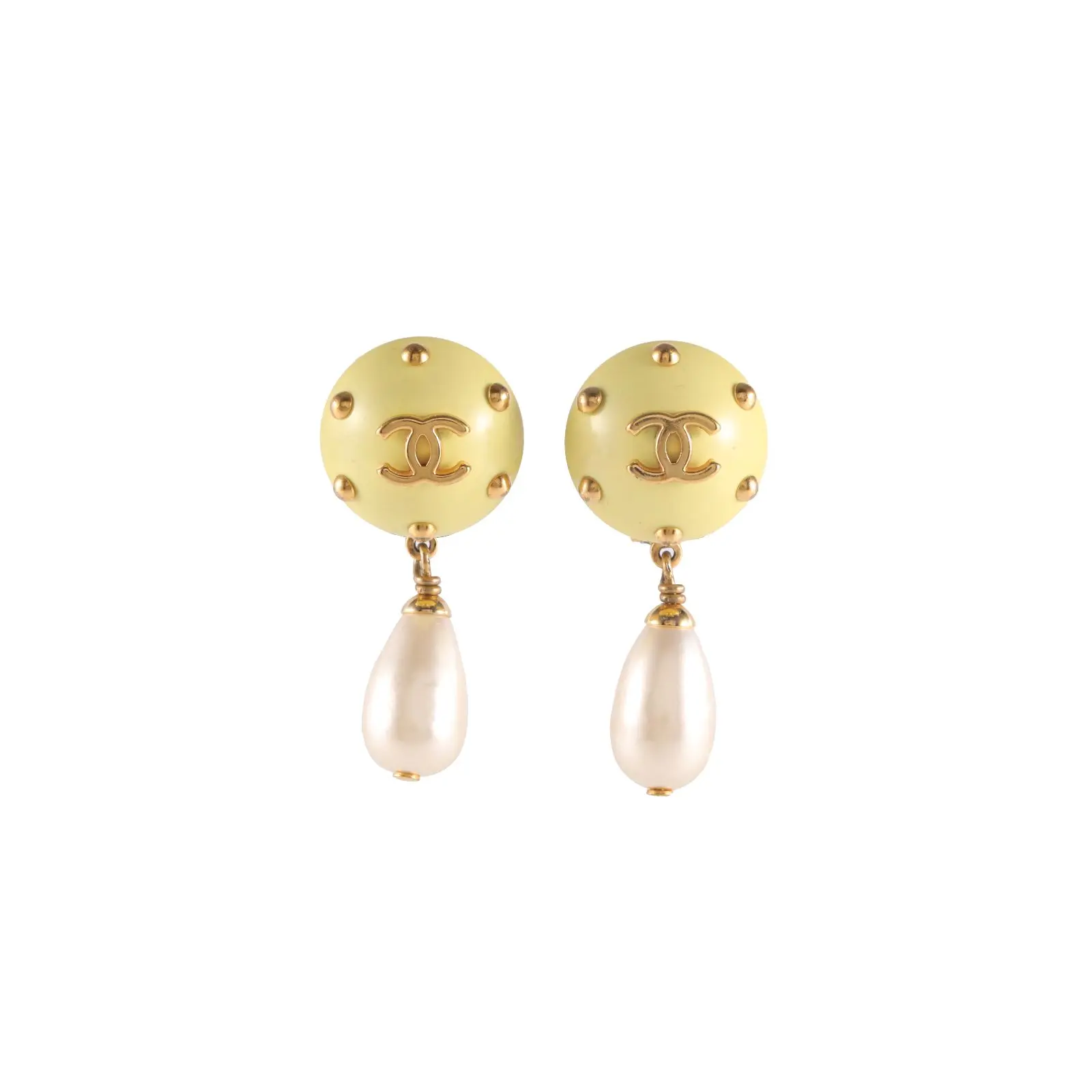 Pre-owned CHANEL CHANEL Earrings pearlEarrings AlloyP235704495