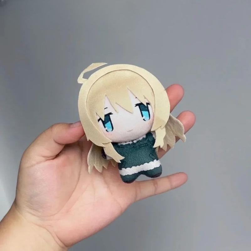 10cm Anime Attribute Role Yuri Chito Kawaii Cosplay Soft Cotton Doll Starfish Body Cartoon Mini Toy Figures Fans Collection Gift