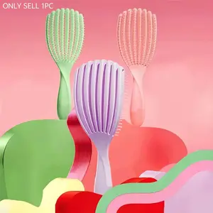 Smooth and smooth hair care comb, Suitable for all hair types, Available for dry and wet hair, Flexible comb teeth for painless combing and cleaning, Unknot knots to reduce breakage, Detangling Brush, Detangler Brush, Detangler Combs