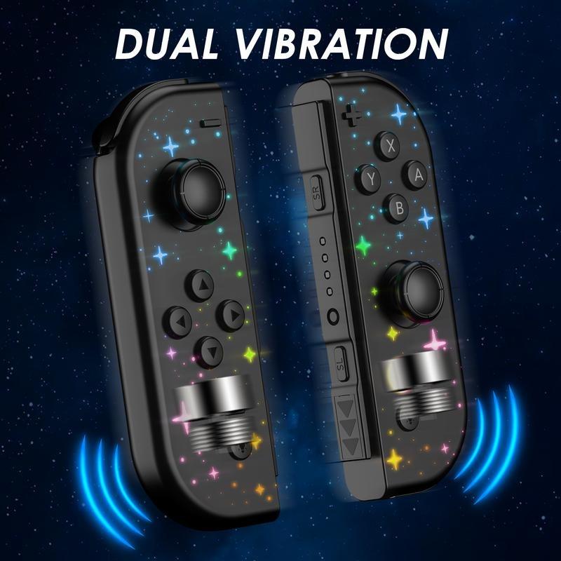 Jorrep Controller for Switch/lite/oled, Wireless Switch Controller, Dual Vibration/wake-Up Function Replacement, Lithium Ion Battery