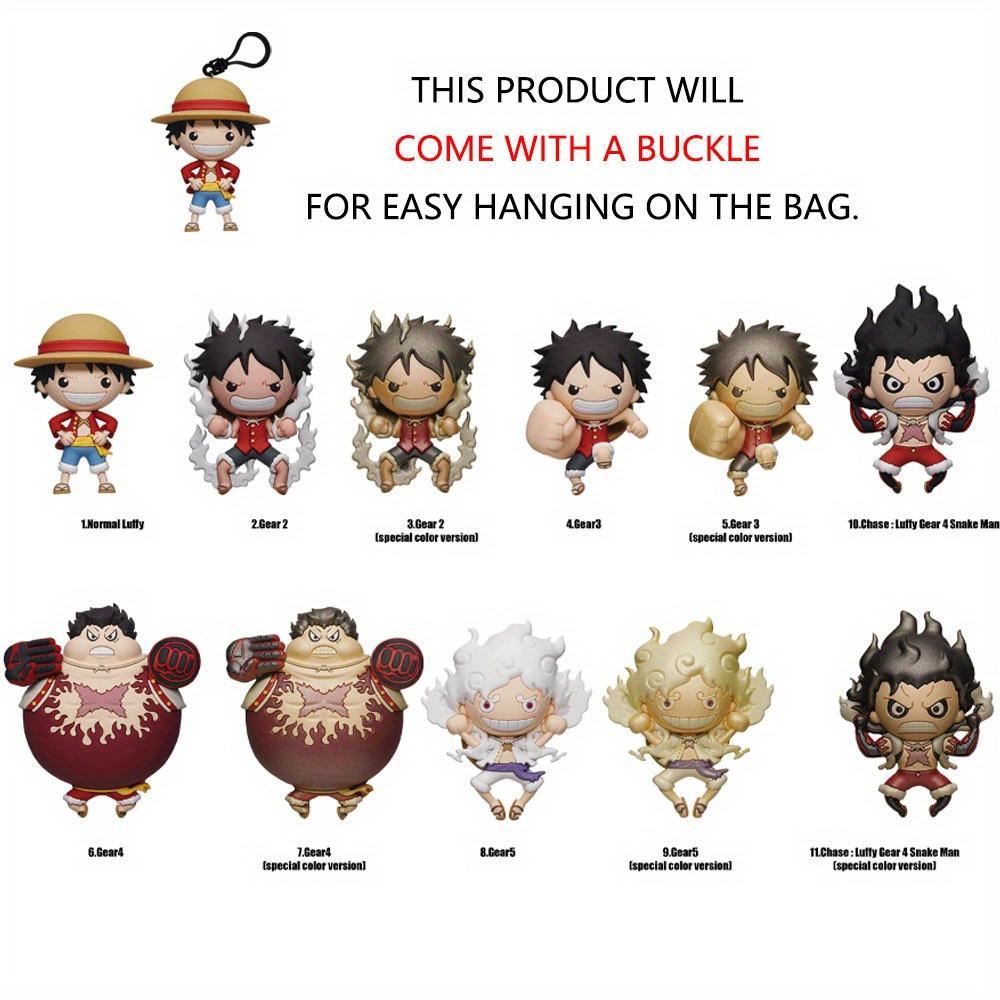 1PC ONE PIECE Series Official License Blind Bag D. Luffy Tony Tony Joba Cute Anime Characters Keychain Mystery Blind Bag Randomly A Character Exquisite Value Collectibles Christmas