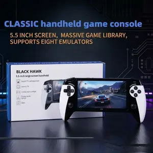 X9 Handheld Digital Game Console, Wireless Portable Console with 5.5-Inch HD Screen for Retro Gaming, Home Relaxation and Friend Gatherings, Christmas Gift and Valentine's Day Present, Rechargeable Portable Console