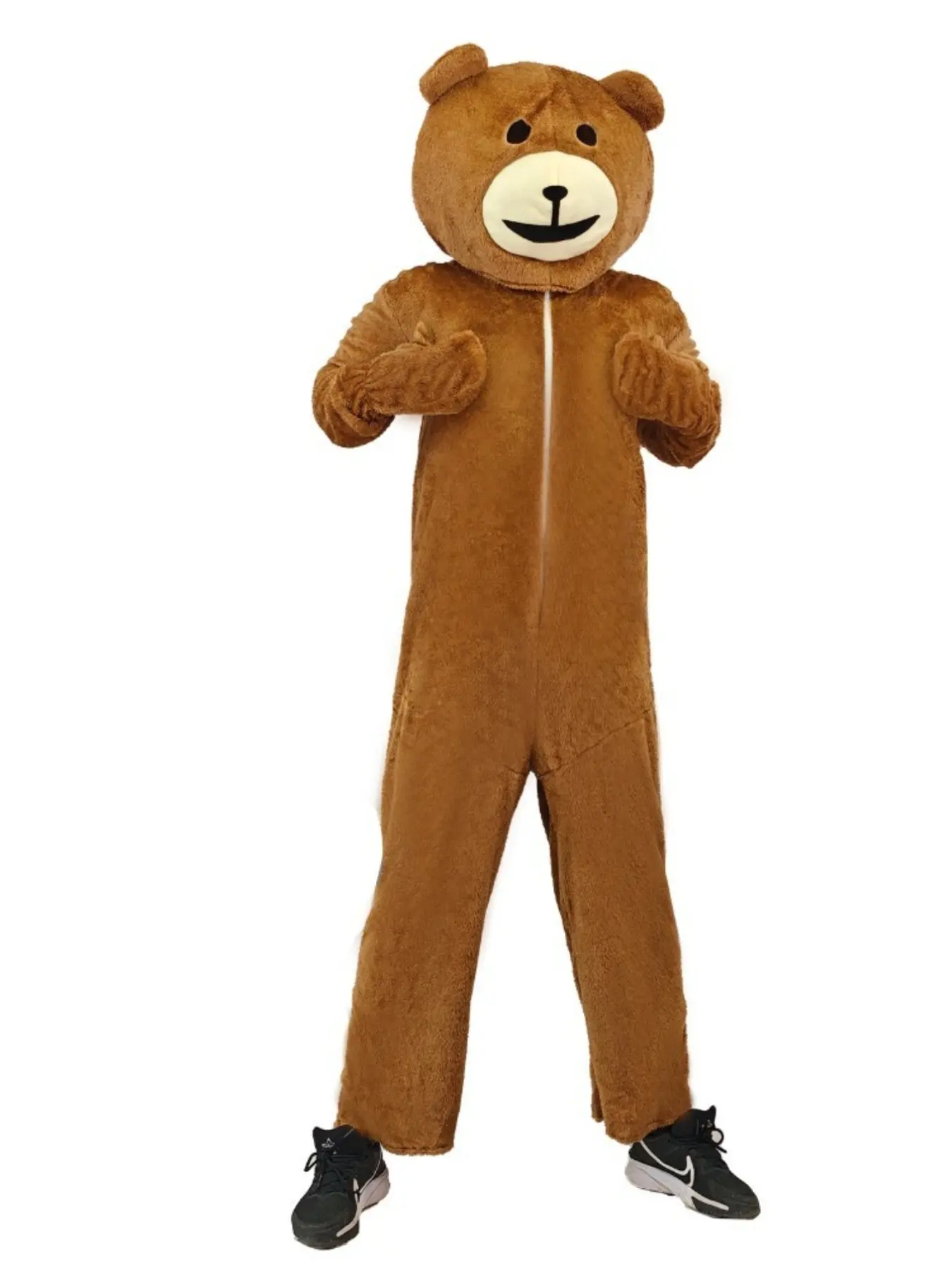 Cartoon Kumamoto Bear Mascot Costume Full Body Bear Doll Suit Adult for Street Activity Stage Performance Cosplay Prop
