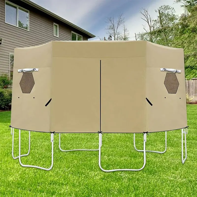 Trampoline Outdoor Tent, Tent, Perfect for Round Trampolines, Durable Design, Ideal for Summer Fun, Easy Setup, Quick Assembly