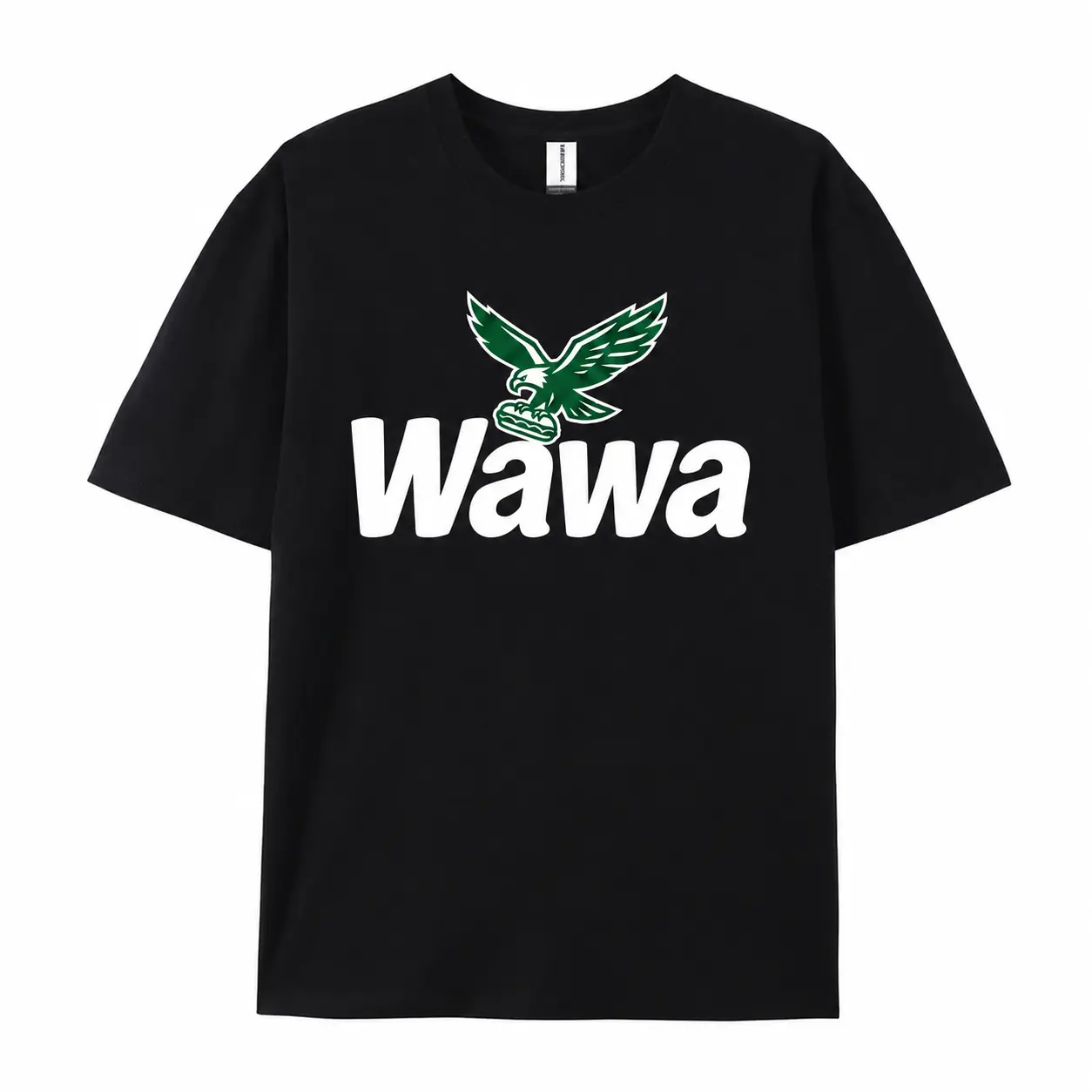 Wawa Eagles Football Team Fan T-Shirt, 100% Cotton Game Day Sport Lover Graphic Tee, Unisex Eagles Fan Gift