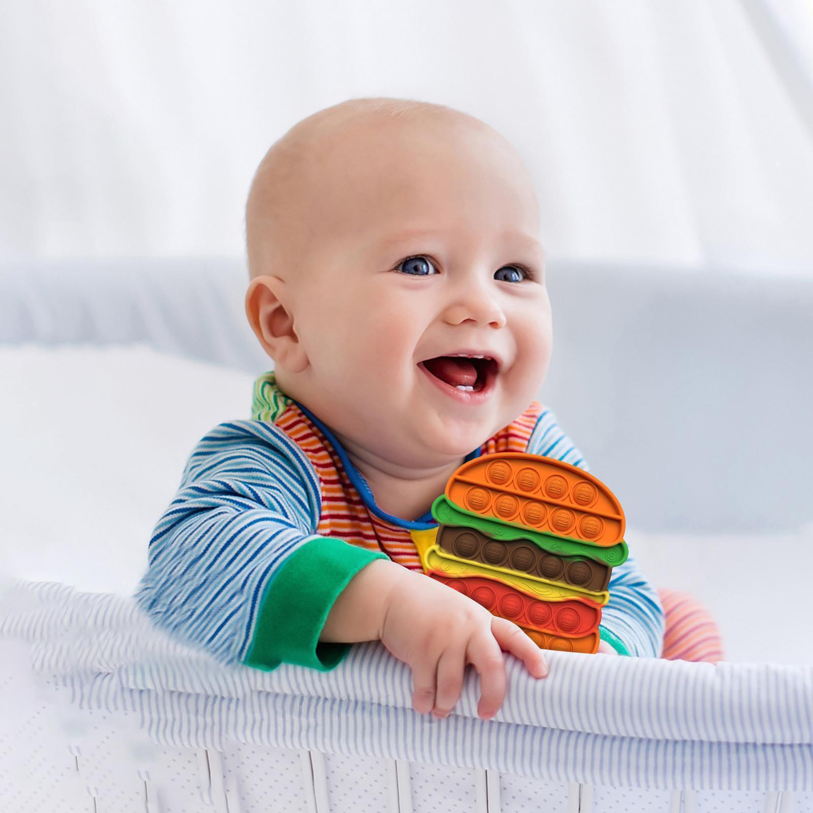 Push Bubble Sensory  Toys-Stress Relief Silicone Pressure Relieving Toys tiny  fidgets