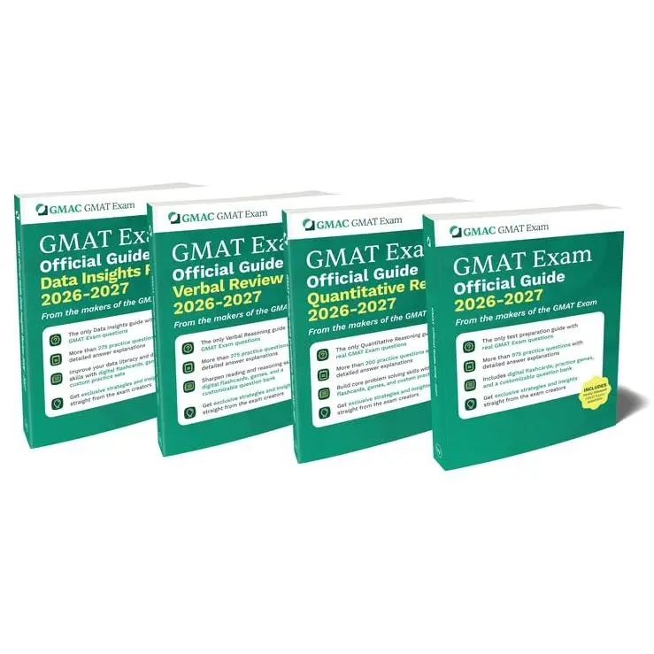 GMAT Official Guide 2026-2027 Bundle: Books + Online Question Bank