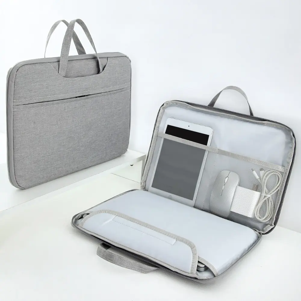 Laptop Computer Bag Compatible with Lenovo, Hp, Dell, Asus, Acer, Tablet, Oxford Fabric Case for 14.1-15.4 Inch Laptops