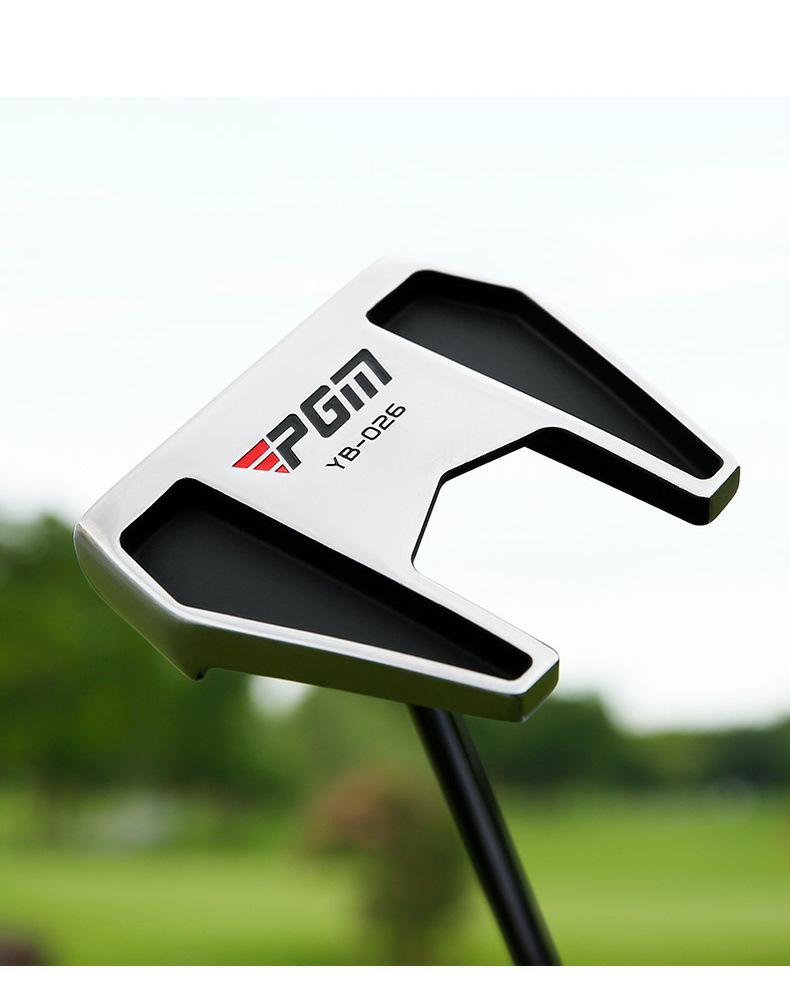 PGM golf club standing putter with low center of gravity and stable professional single golf hot-selling club, forged stainless steel shaft, low center of gravity design, non-slip grip with line of sight, high-quality golf equipment, modern golf equipment