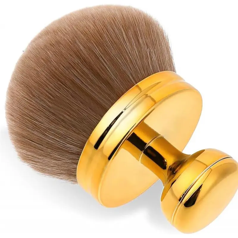 Foundation Brush, Extra Large Bronze Blend Makeup Brush, Makeup Blending Brushes, Large 74mm Self Tanning Applicator, Head Tanning Applicator, Oval Body, Kabuki Powder Brush, Cosmetic Brushes