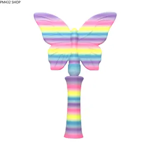 3D Printed Butterfly Magic Wand Tap to Pay Card Holder – NFC Contactless Payment Clip, Cute Fantasy RFID Payment Accessory, Portable Creative Tap-to-Pay Device for Quick Checkout