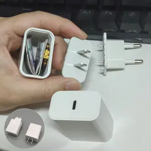 Hidden Storage Safe Box, Realistic Fake Charger Block, Combo Lock Decoy, USB-C Ports, Discreet Container for Cash, Jewelry, Gadgets