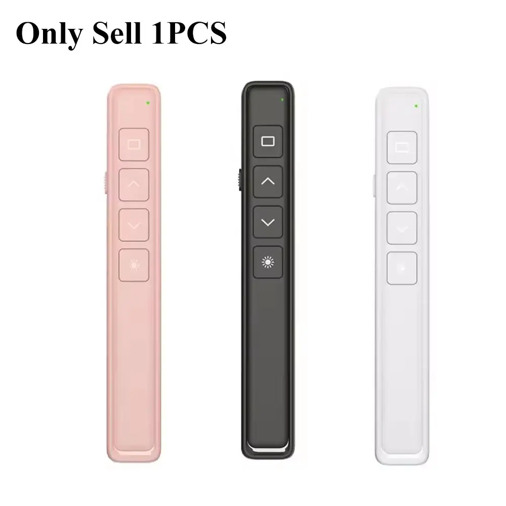 Wireless Remote Control Pen, Usb Powered Remote, 1 Count PPT Presentation Pen, Multimedia Electronic Infrared Clicker, Ideal for Teachers and Lecturers