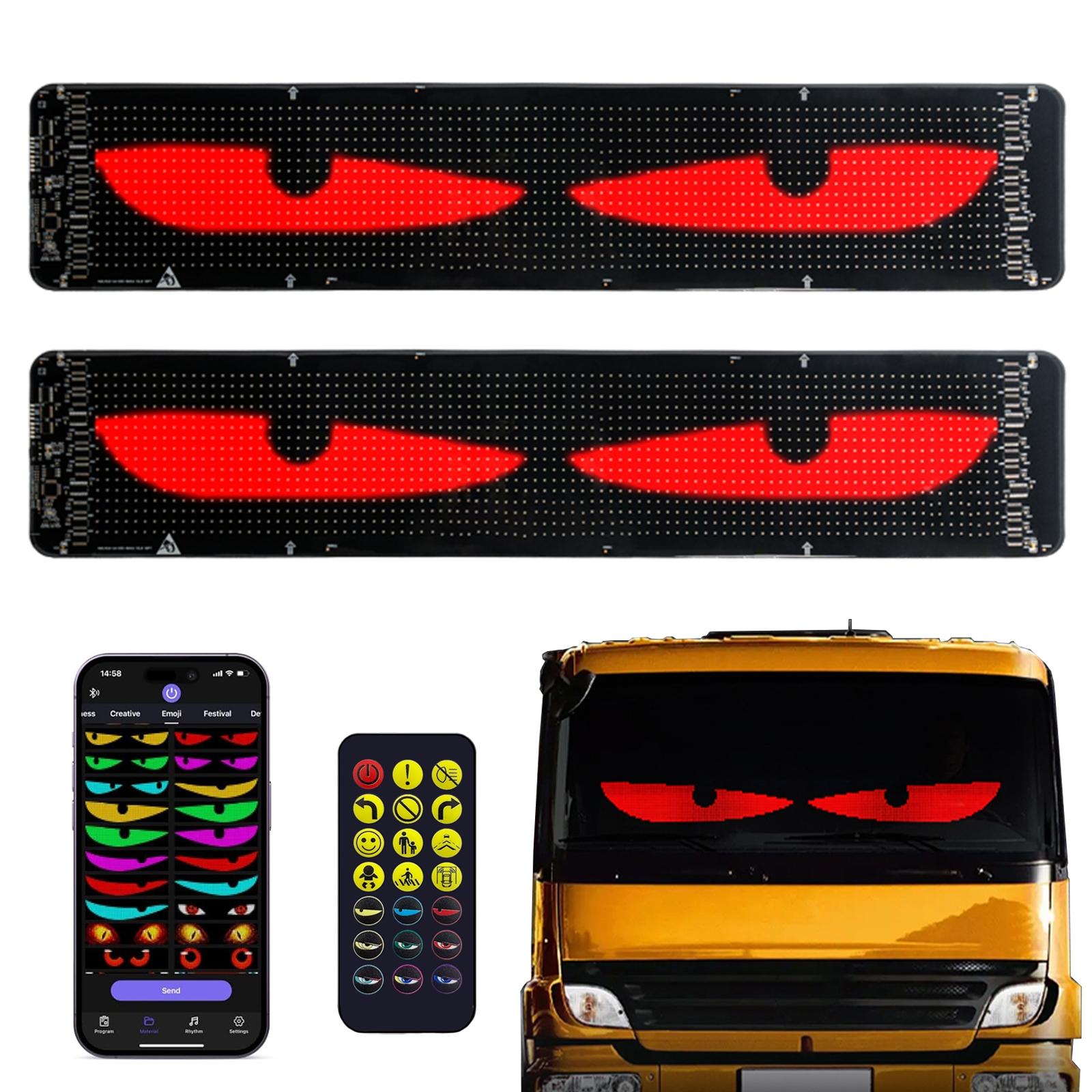 Enhanced Multi-Function LED Sign, 2025 Advanced All-in-One Programmable Custom LED Display with Bluetooth APP Control, Vibrant Full-Color Beads for Dynamic Advertising