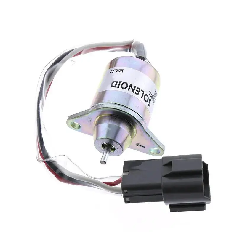 FridayParts 12V Stop Solenoid for Komatsu Excavator PC55