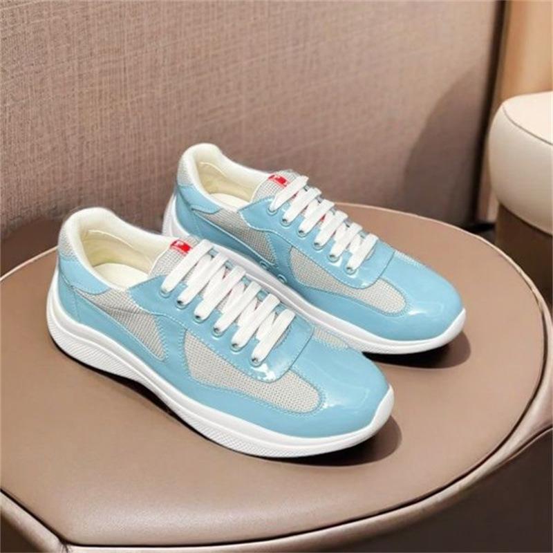 2026 High-Quality Patent Leather Fashionable Casual Sports Sneakers Breathable White Shoes Classic Men's Shoes