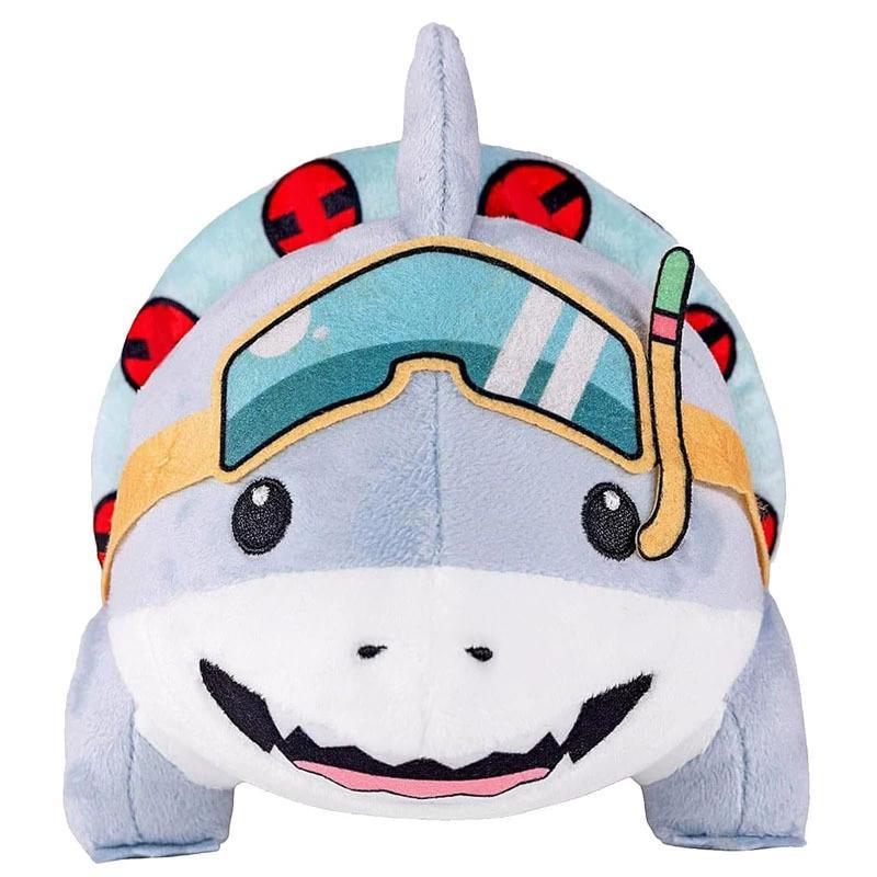 Jeff The Land Shark PlushToy Cartoon Anime Cute Dolls Soft Stuffed Toy Special Birthday Gift For Kids Adults and Room Decoration
