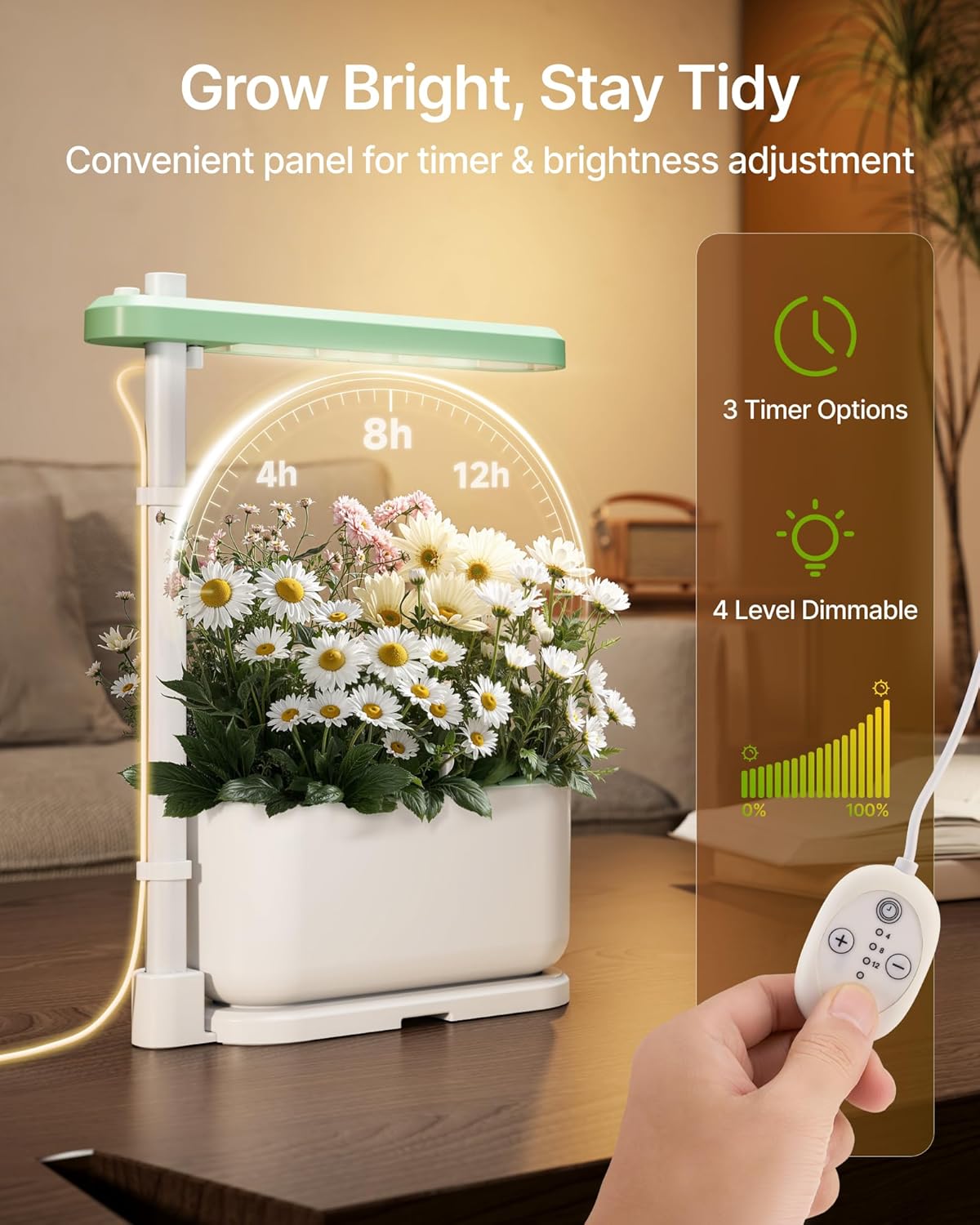 Hydroponics Growing System Kit with 3 Pods Full LED Grow Light, Adjustable Height Indoor Garden, Educational-Ready Hydroponic System for and BeginnersGardening Gifts Hydroponics Growing System Kit with 3 Pods Full LED Grow Light, Adjustable Height Indoor Garden, Educational-Ready Hydroponic System for and BeginnersGardening Gifts