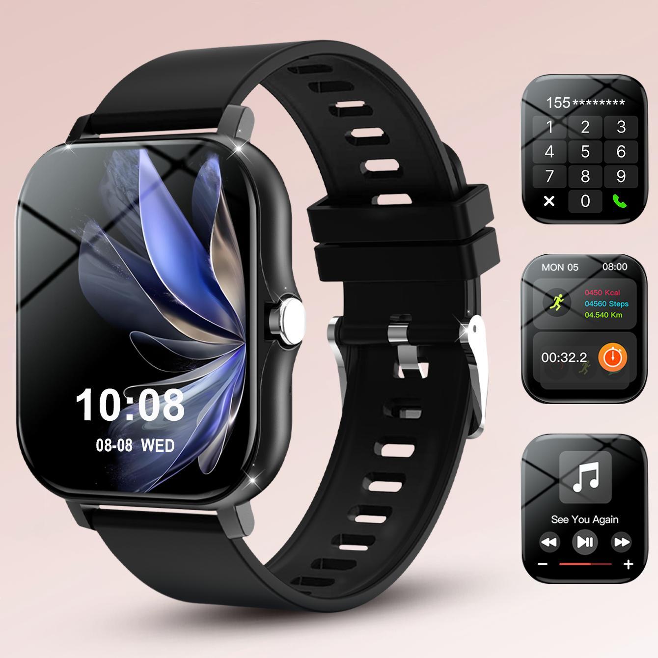 Multifunctional Smart Watch, Fashionable Digital Watch with Multi-Sport Modes, Sports Watch for Women & Men, Wearable