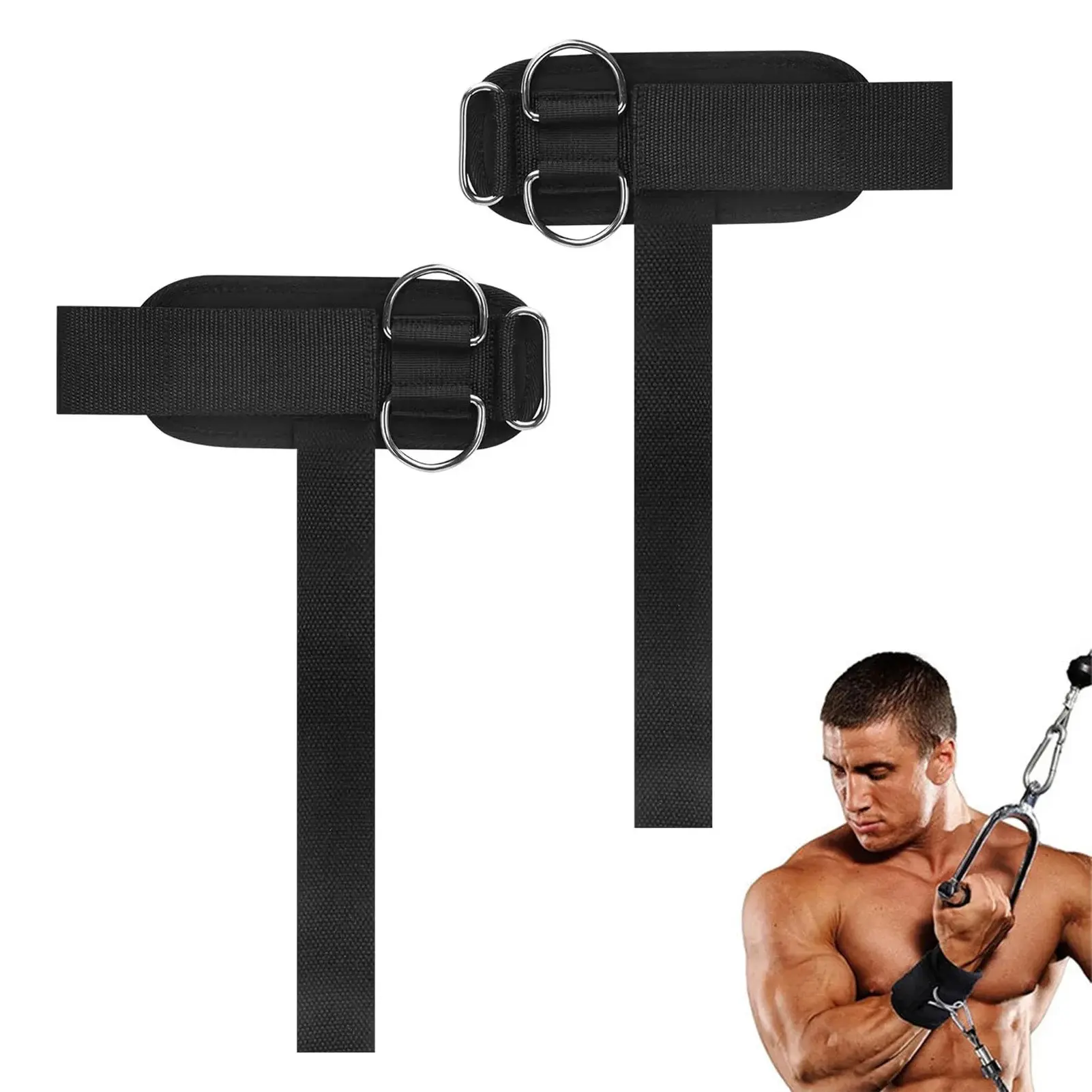 New Fitness Assist Band, Workout Wrist Support, Pull-Up Grip Strap, Non-Slip Gloves, Men's Sports Wrist Brace, Resistance Band, Strap Wristband, Forearm Strap, Fitness Workout Accessories