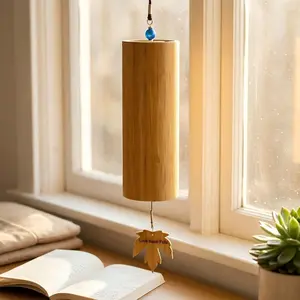 Wind Chime-432Hz Tuned for Alpha Wave Relaxation, Focus & Meditation- Minimalist Sound  Tool for Yoga/ Office/Musical Teaching Classroom/Gifting