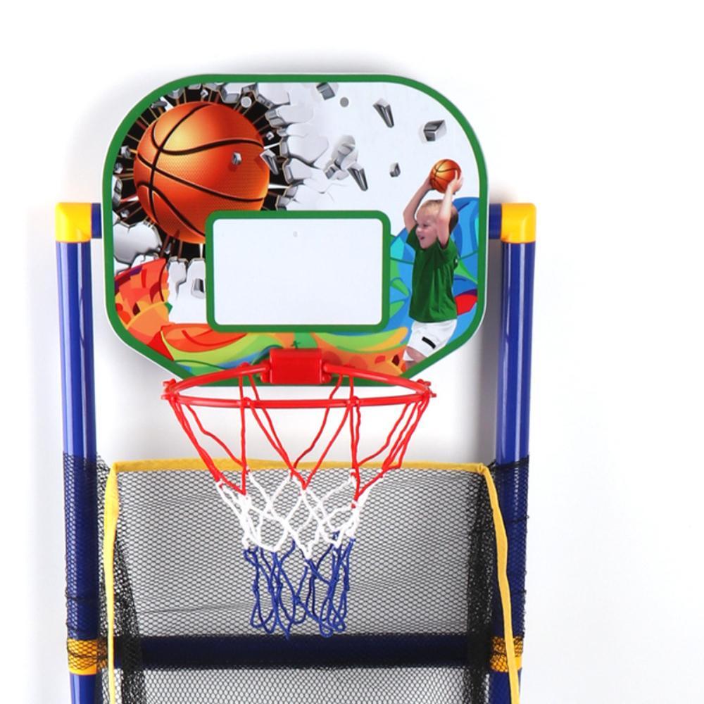 Two-Player Basketball Shooting Machine, Removable Hoop Frame, Indoor & Outdoor Use, Competitive Sports Game Equipment