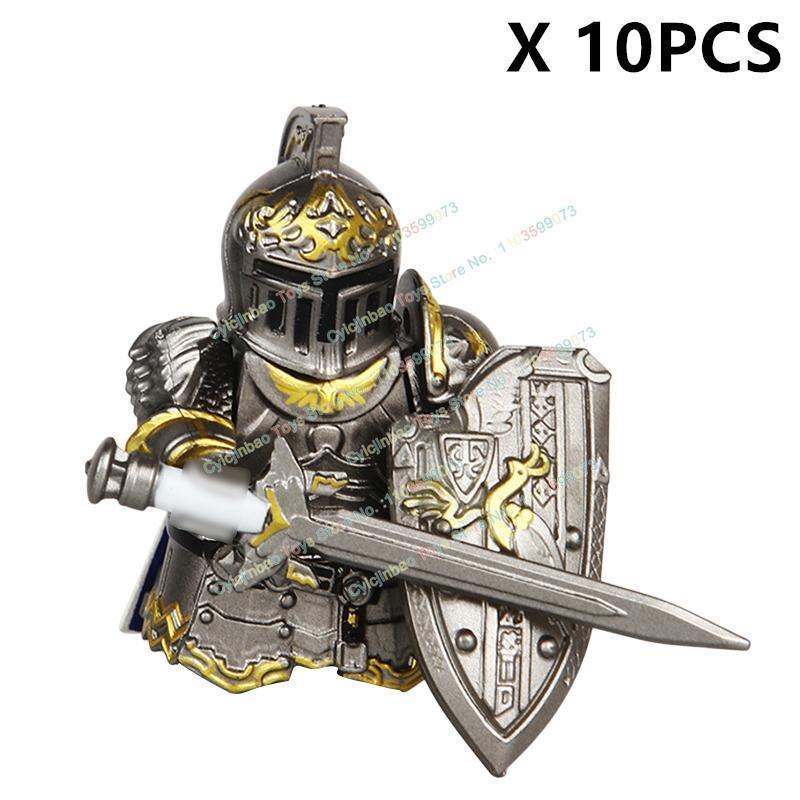 Z151 Medieval Knights compatible Building Blocks Warriors Bricks Action Figure Sword Accessories Collection Bricks Toys Gifts popular