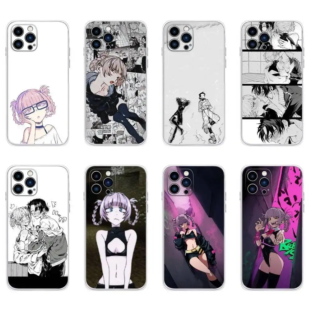 Call of Night Nazuna Nanakusa Eco-Friendly Transparent Soft Cover Smartphone Case - Protective Accessory for iPhone 17 Air, 16 Pro Max, 15, 14 Plus, 13, 12, 11 Mobile Phone Accessories