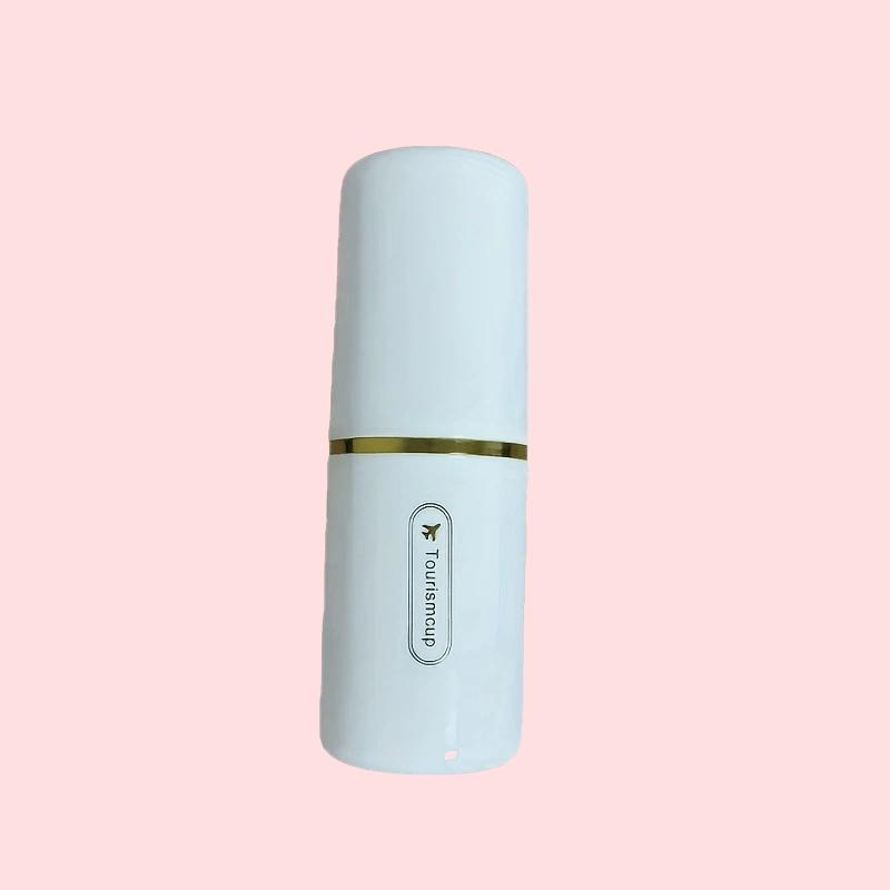 Portable Travel Toothbrush & Toothpaste Set, Includes Brush, Paste, Mouthwash Cup, Lightweight No Odor, Perfect Holiday Gift