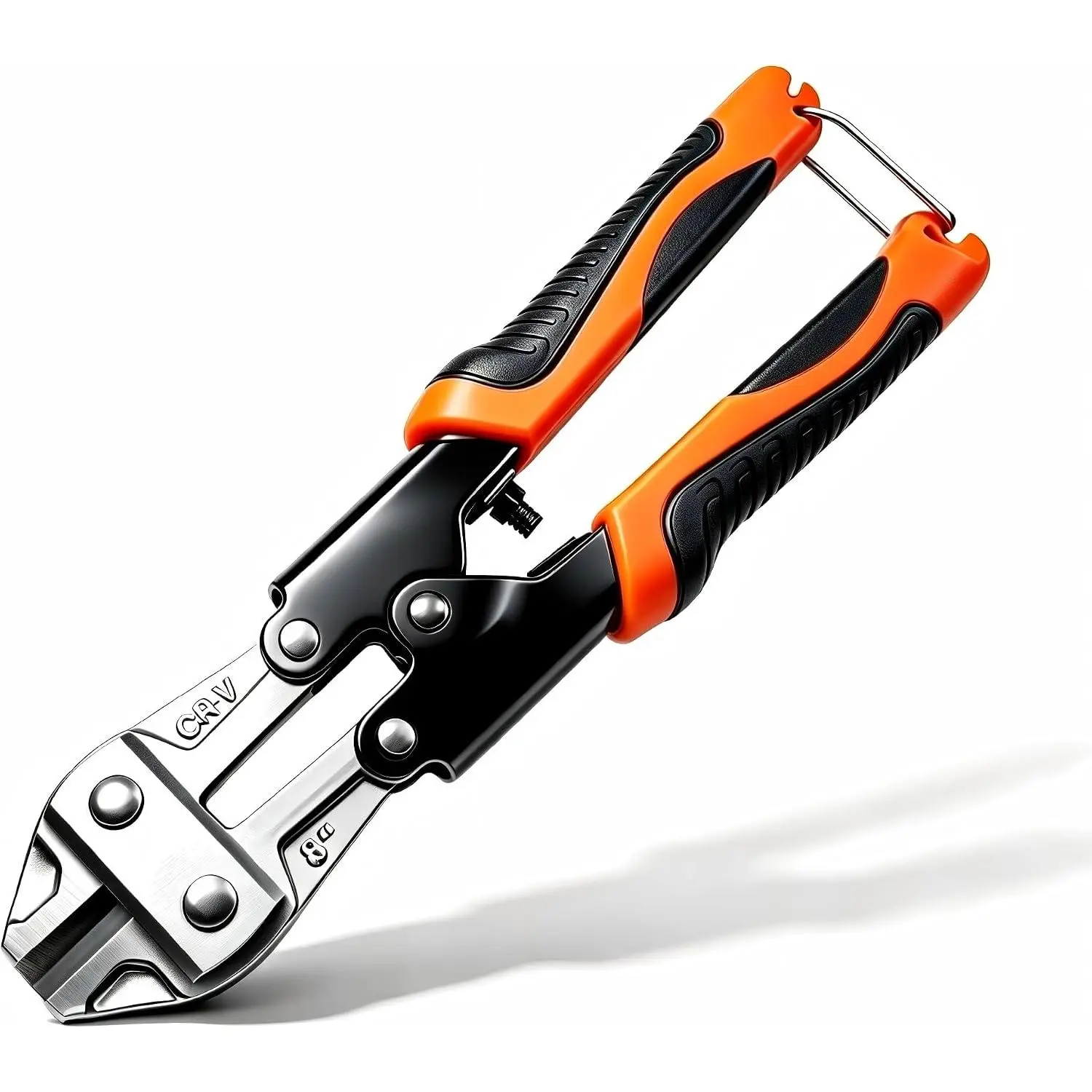 8IN Mini Bolt Cutters, Heavy Duty Wire Cutters With  Soft Anti-Slip Grip,  Small Bolt ,Hand Tool Cutters For Small Chain, Fence, , Rivets, /DIY Use