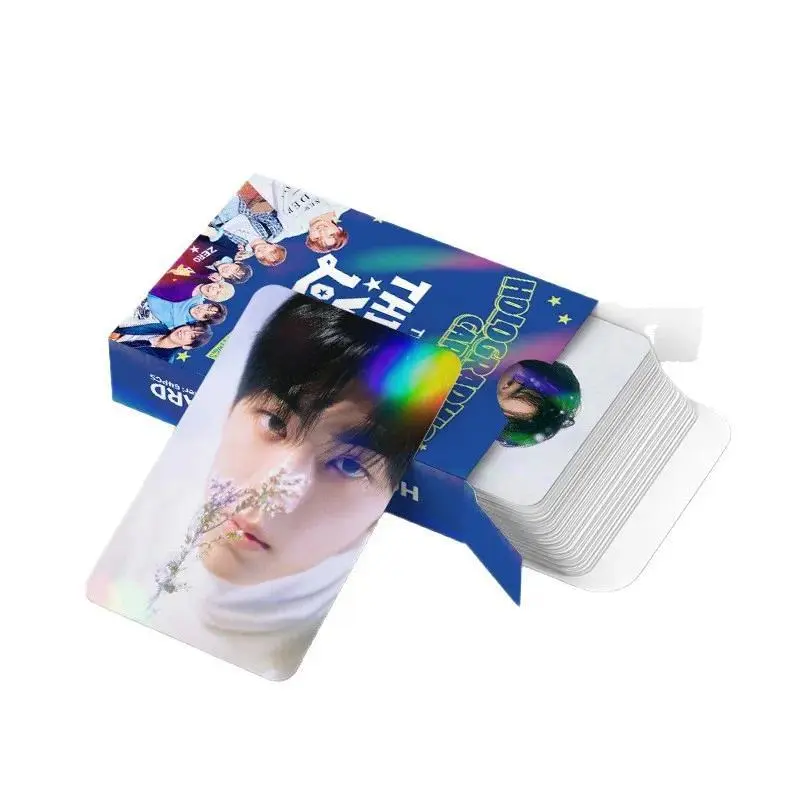 124Pcs TWS Laser Photocards Kpop Star Collection Lomo Cards Holographic Flash Cards Idol Photo Cards Fans Gifts