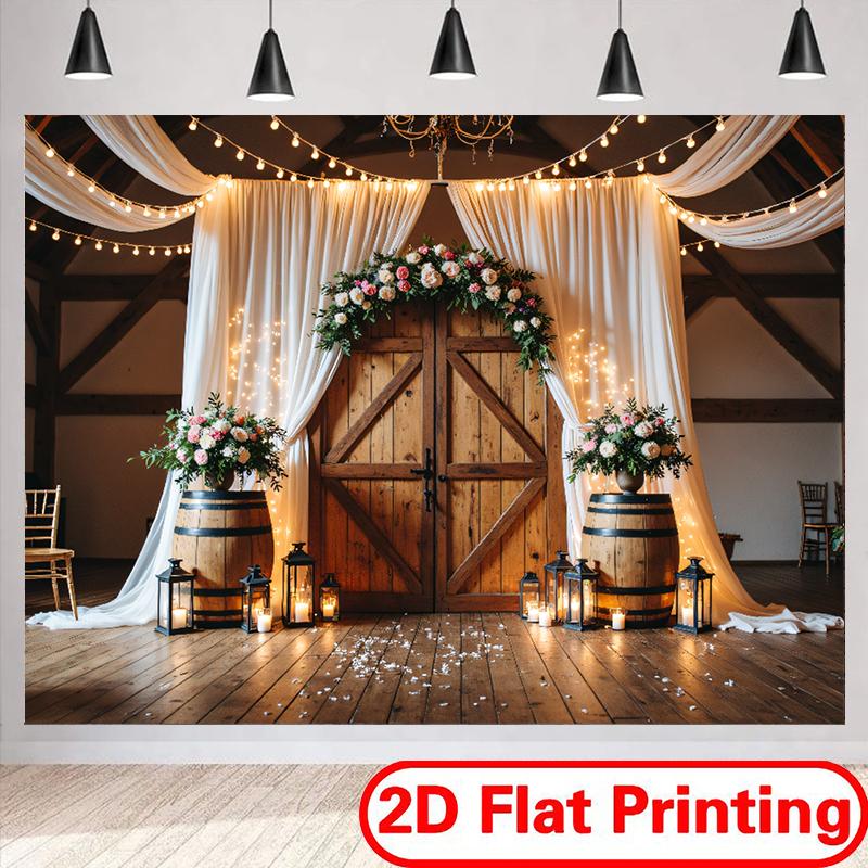 Soft Polyester Multi-Size Backdrop Cloth - Banners, Soft Texture, Summervibes Room Decoration for Anniversary, Bachelor Party Celebrations