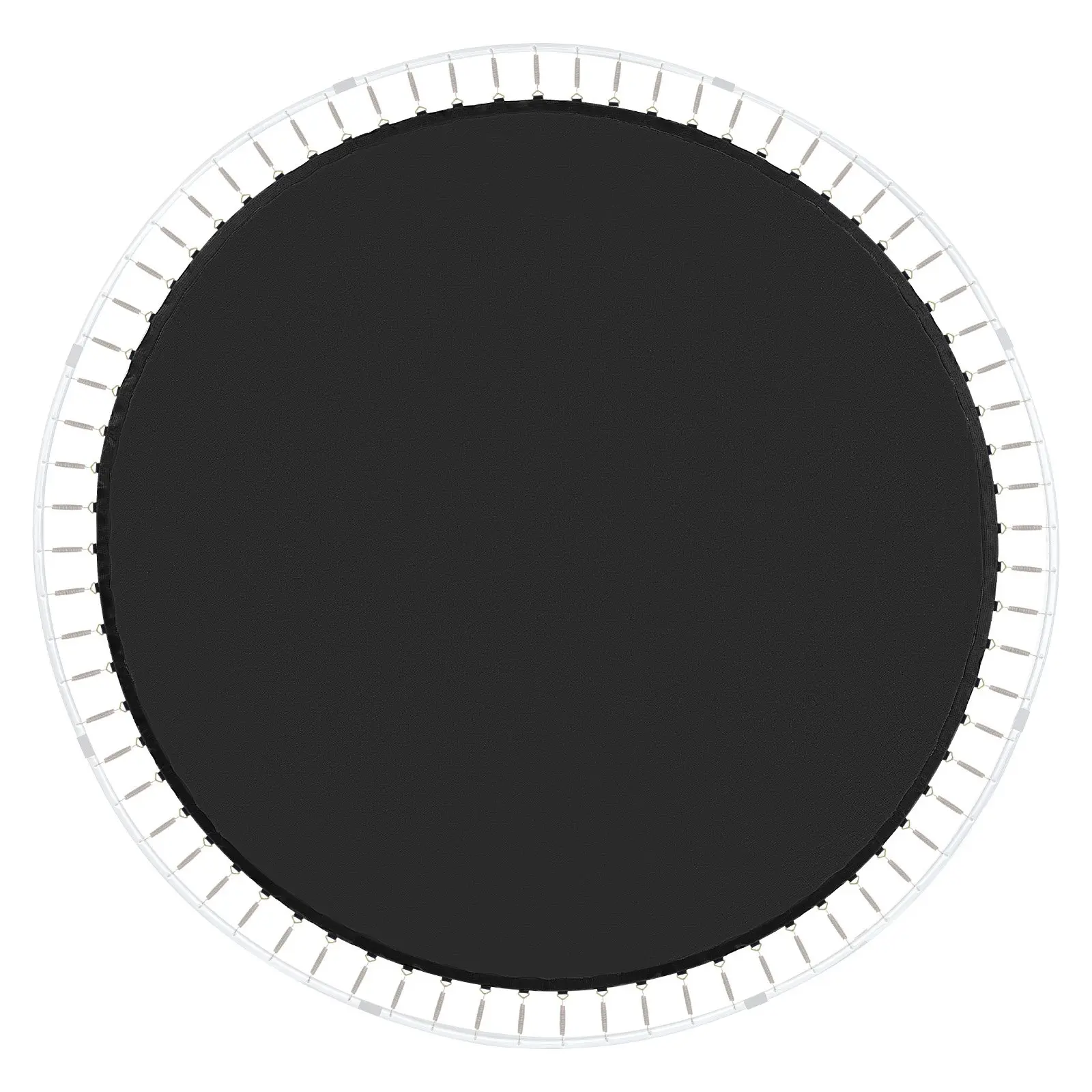 【DealsForYouDays】VEVOR Replacement Trampoline Mat, Jumping Mat Fits 12ft Frame, Universal Jumping Mat for 12ft Round Trampoline, Reinforce UV-Resistant Mat with Spring Tool & Durable V-Rings, Fit 5.5" Spring Length