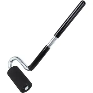 12" Edge Banding Roller – Rubber J Roller with Long Handle for Laminate Veneer Flooring and Wall Applications VAL006