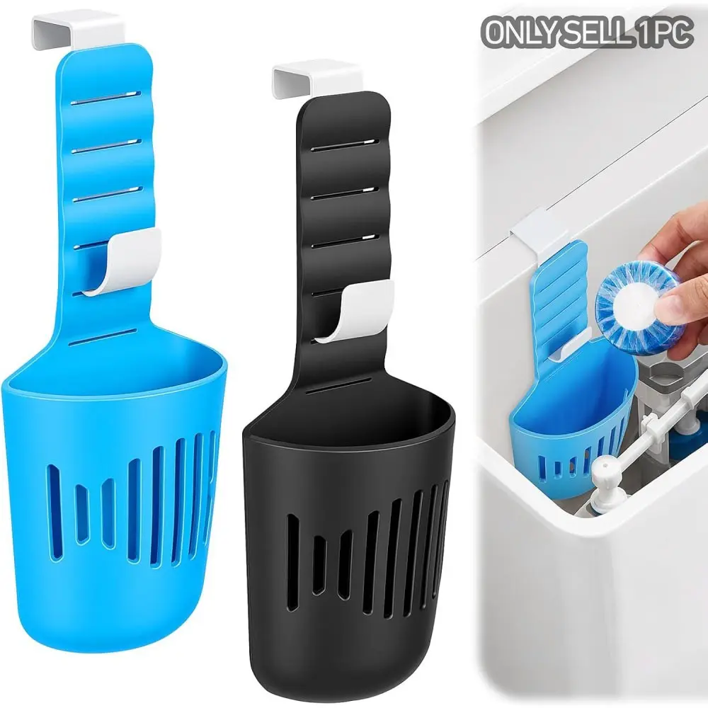 Adjustable Toilet Tablet Holder, Hanging Toilet Tank Bleach Tablet Stand, Cleaner Carrier Prevents Clogs and Residue, Extends Lifespan, Bathroom Necessities, Toilet Cleaning Accessories