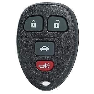 Keyless Entry Remote Control Key Fob Replacement Fits for Chevy Malibu Cobalt 2005-2012 Pontiac G5 G6 Grand Prix Solstice 2005-2010 Buick Lacrosse Saturn Aura Sky KOBGT04A 15252034 315 Mhz