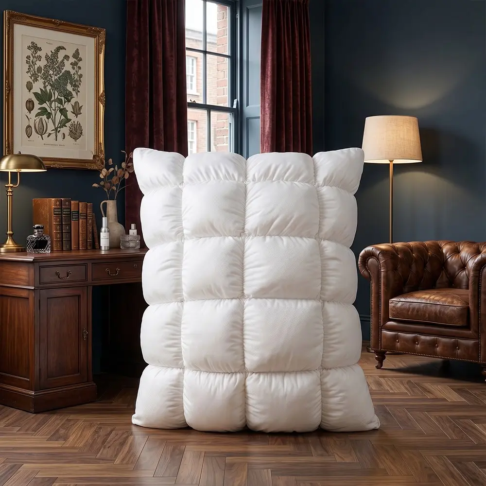 Cooling Pillow 1pc, Ultra Soft Comfort, Dual Layer Feather Fill, High Weight, Classic, Cloud-Like Pineapple Pillow, Living Room Sofa, Bedroom, All Seasons, High Rebound