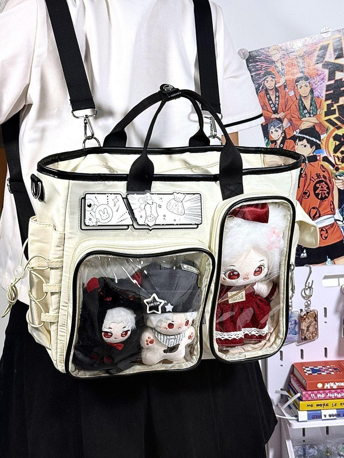 Japanese Cute Girl Ulzzang Ita Bag Daily Commuting School Bag Backpack Fashionable Y2K Shoulder Bag Dolls Bag Bags for Women