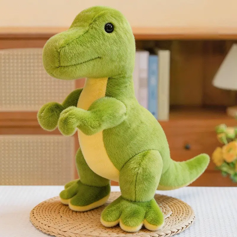 Realistic New Dinosaur Plush Toy, Soft and Gentle Teddy Bear Doll, Perfect Gift for Kids, Ideal for Parties and Holidays