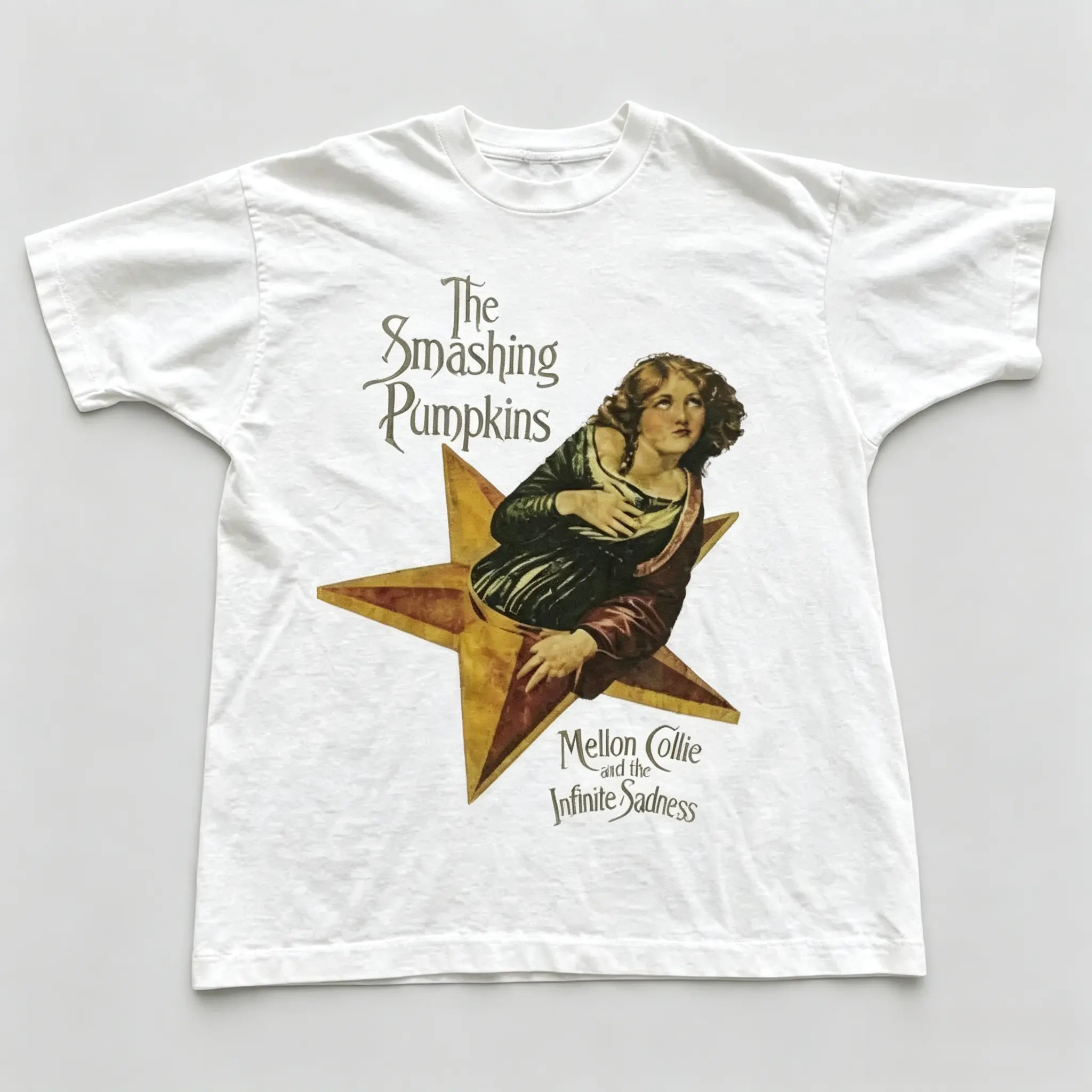 The Smashing Pumpkins Mellon Collie Graphic Tee, Vintage Rock Band Unisex T-Shirt
