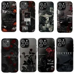 "Haunting Adeline"-inspired Zade Meadows dark romance phone case; compatible with iPhone 11–17 Pro Max/Plus and Samsung Galaxy S23–25 series.