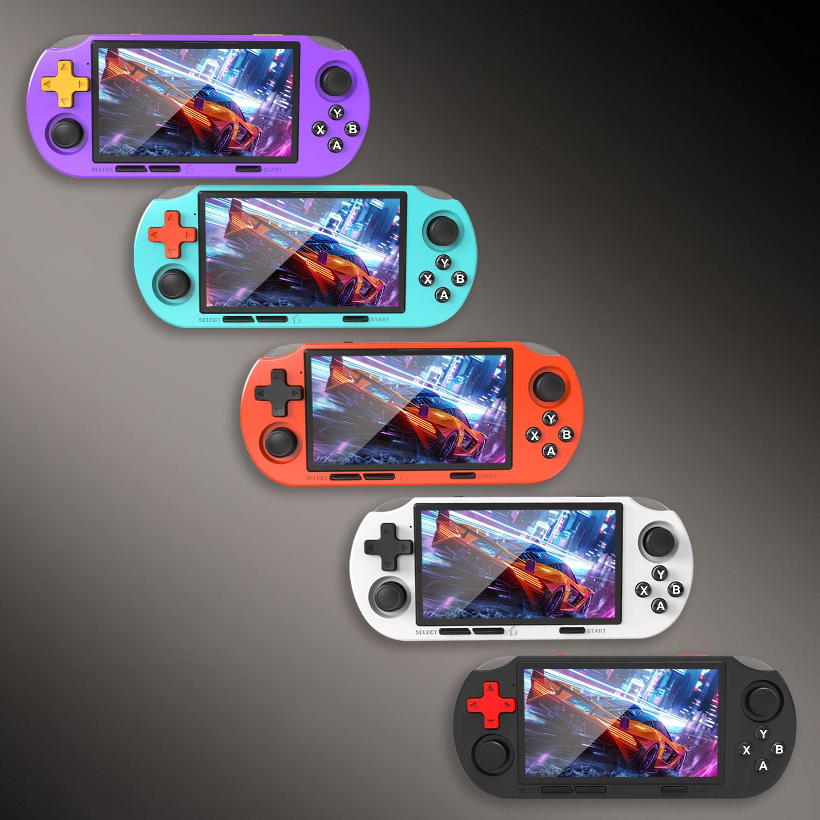 GAMINJA 4.5 Inch HD Screen Handheld Game Console, Digital Console, Portable Retro Arcade Game Console with 12000+ Games, Gaming Console for Adults, Gaming Stuff, Game Peripherals,Boys & Men gifts